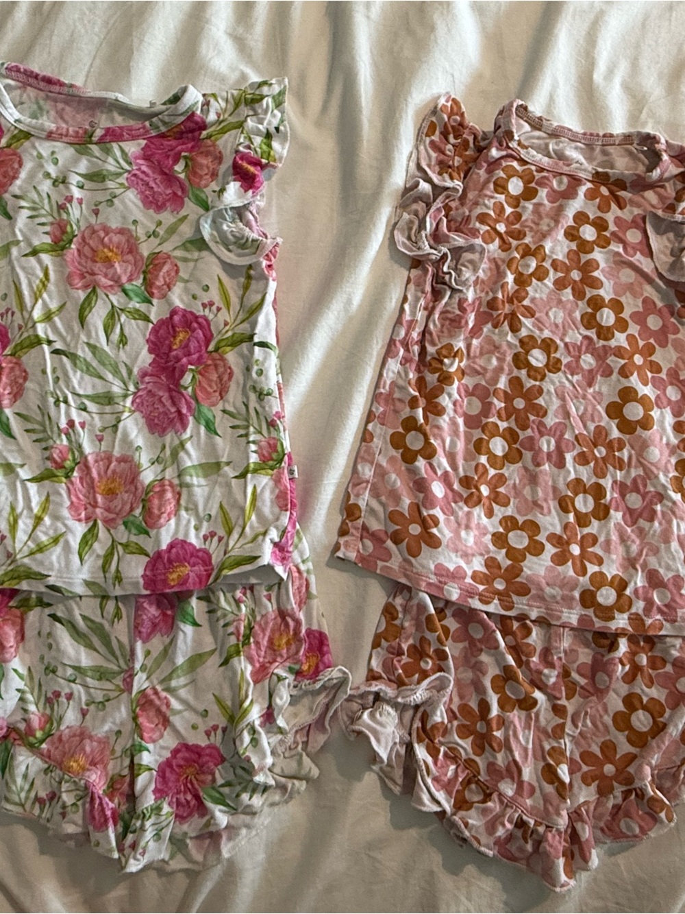 Little Pajama Co Ruffle Shorts Sets